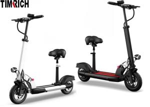 Quality TM-TM-H06A 10inch 400W Electric Scooter Black and white color, color can be customized wholesale