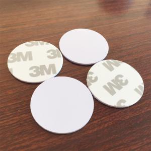Quality Iso14443A RFID Coin Tag , Hard Pvc On Metal 1k Tag Waterproof wholesale