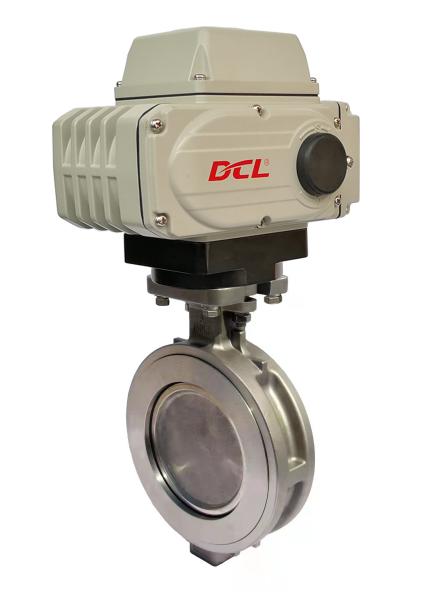 Cheap Soft Seal Double Offset Electric Butterfly Valve High Performance for sale