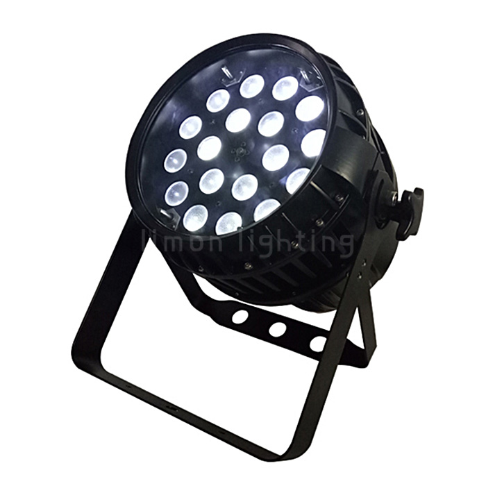 18x10w IP65 Waterproof RGBW 4in1 LED Par Zoom Stage Lights for Outdoor Events