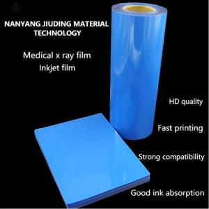 Quality 210 Microns Blue X Ray Film Medical Inkjet Printing Film For Hospital wholesale