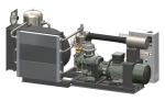 355 KW Shaft Power IP55 High Pressure Screw Air Compressor