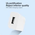 5V 2A EU Plug USB Wall Charger For USB FAN IPAD IP20 Protection Grade CE RoHS