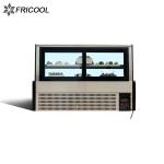 CT530A Single Temperature Curved Glass Refrigerated Bakery Display Case 130L