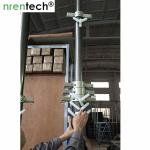 6m locking pneumatic telescopic mast 30kg payloads-mobile telecom mast tower