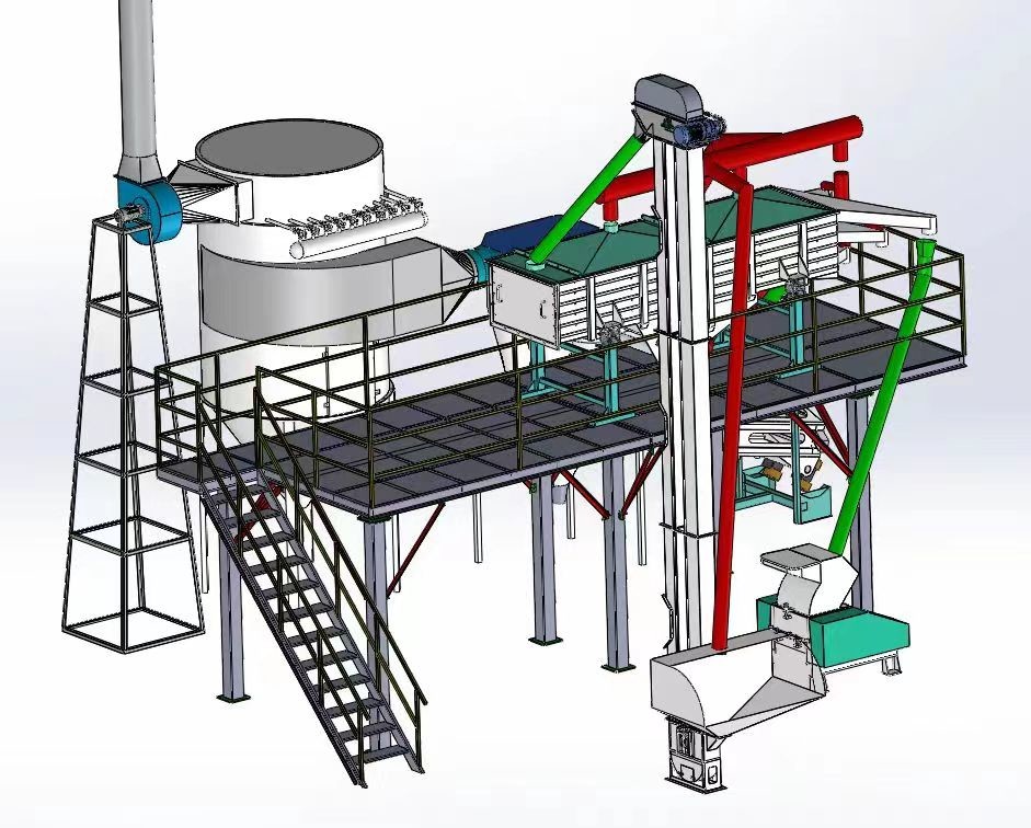 1t-2t/H Activated Carbon Plant Machinery Deep Processing Activated Carbon Equipment