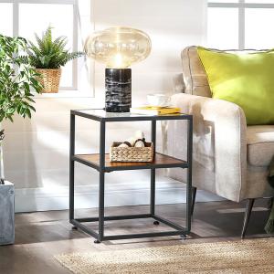 Quality Small End Table for Sale,Glass Top Side Table, Particleboard Side Table Furniture, LET03BX wholesale