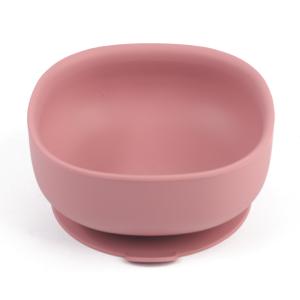 Quality Silicone Plates And Bowls Customized Silicone Products Pink wholesale