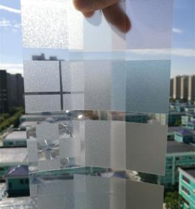 Quality Waterproof Self Adhesive Window Film Anti - Dazzle Anti - Scratch For Office wholesale
