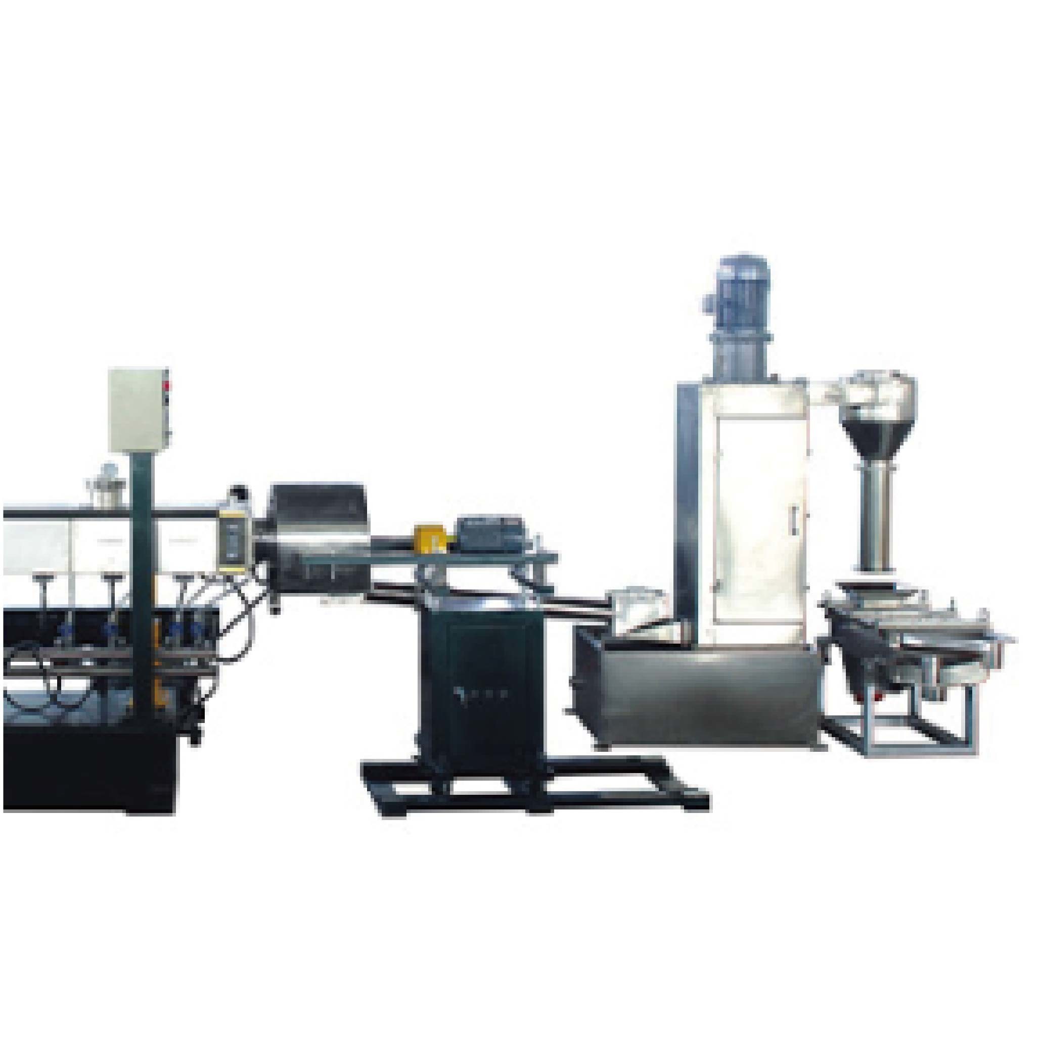 Plastic Industry PP PE Vertical Water Ring Pelletizing System Waste Plastic Granulator