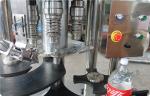 Stainless Steel Carbonated Drink Filling Machine , CSD Bottle Automatic Capping