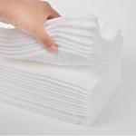 Easy Carrying Hygienic White Disposable Gym Towel