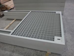 Quality Flame Retardancy V-0 FRP Pultruded Gratings For Construction wholesale