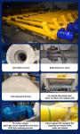Auger Mini Silo Fly Ash Vertical Cement Screw Conveyors 168mm 219mm 273mm 323mm