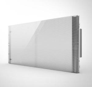 Quality P3.91 Transparent Led Wall Display Screen Simple Installation For Window Advertising wholesale