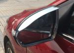 Side Mirror Molding Auto Body Trim Parts , Chromed Visor Suit For Hyundai
