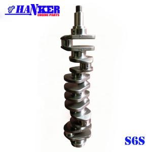 Quality 32B20-10031 Mitsubishi S6S Engine Crankshaft 48kgs HRC 45 wholesale