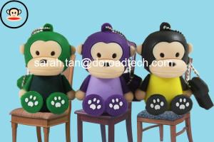 Quality Lovely Monkey PVC Cartoon USB Flash Drive Wholesale wholesale
