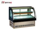 2 ~ 8 °C Mini Countertop Cake Display Case Refrigerator Tempered Glass