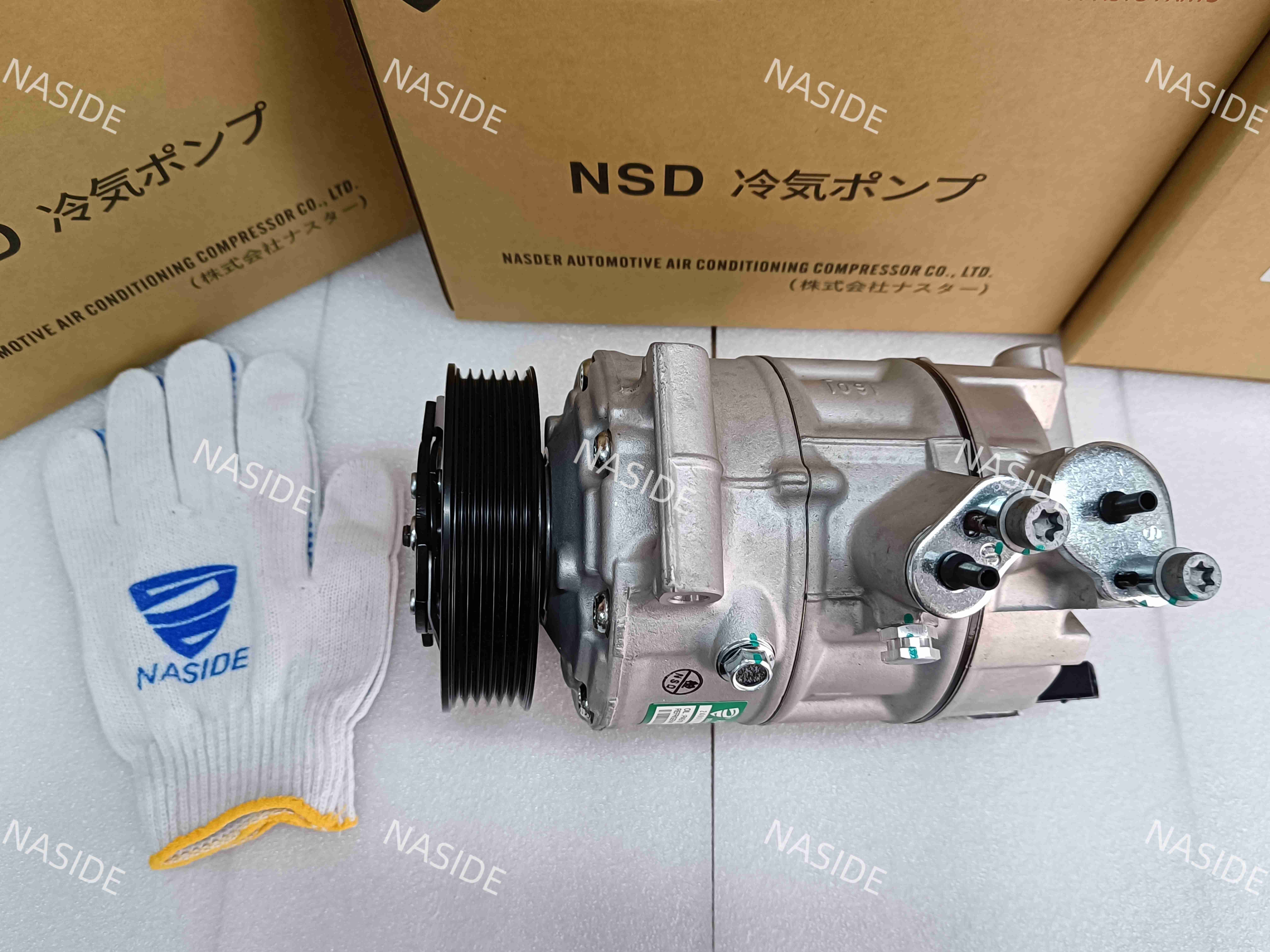 Auto AC conditioning compressor for VW CC Sagitar 1KD820803K PXE16 DS84001