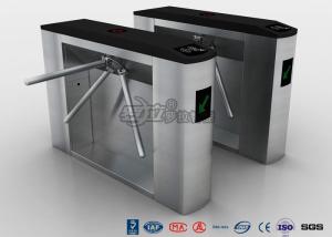 Quality RFID Card Reader Tripod Turnstile Gate , Entrance Turnstile Access Control wholesale