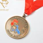 Sports Enameled Medallions Custom Marathon Medals