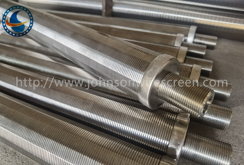 Hastelloy C276 Vee Wire Filter Screen Od100mm Surface Profile