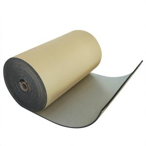 Quality Fire Retardant XPE HVAC Insulation Foam Coated With Adhesive And Aluminum Foil wholesale
