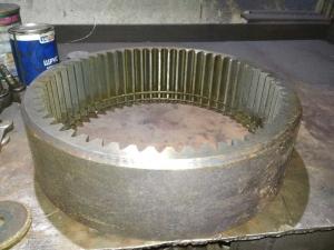 Quality Alloy Steel Forging Large Ring Gear Replacing Flywheel Ring Gear wholesale