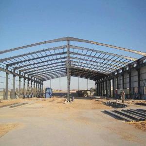 Quality Q345 Anti Impact Large Span Warehouse Steel Structure wholesale