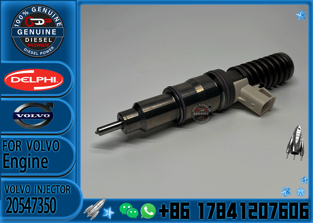Volvo Engine Common Rail Injector 20547350 85000416 Ex631016 Injector
