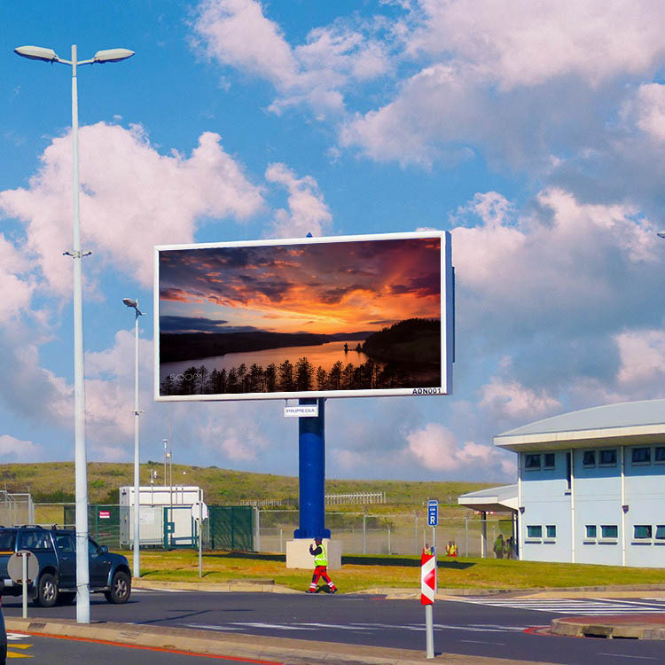 front service led screen p8