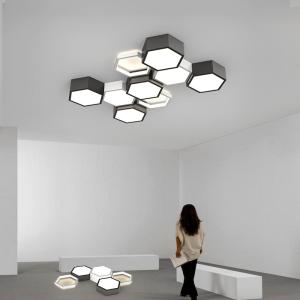 Quality Simple Modern Living Room Lights Minimalist Bedroom Dining Room honeycomb LED Ceiling Lights(WH-MA-211) wholesale