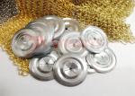 30mm 32mm SS Galvanized Steel Self Locking Washers For Insulation Pins