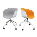 Customizable Height And color Bar Stool Accessories 50mm Wheels for Easy
