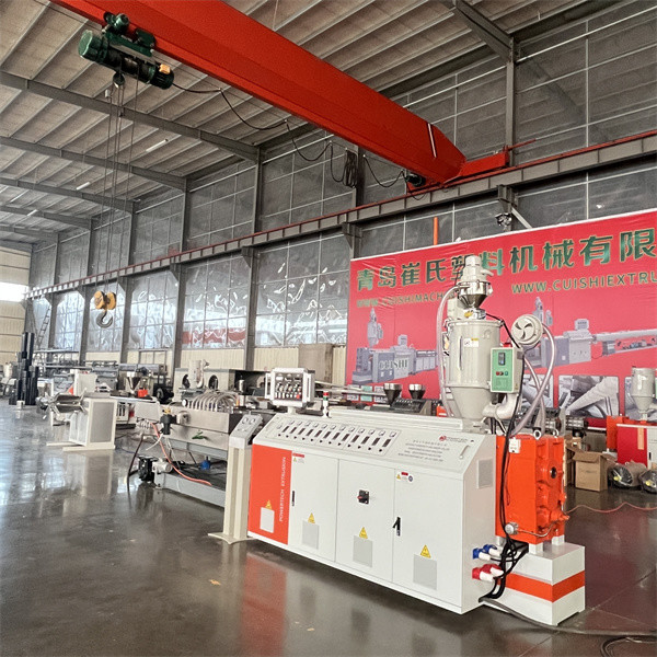 High Speed 50-160mm Double Wall Corrugated Pipe Machine / Plastic HDPE DWC Pipe Machine