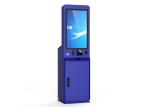IP67 Outdoor Parking Payment Kiosk With Cash Acceptor And Credit Card Reader