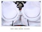 style bikini three-piece swimsuit female blouse sunscreen gather Korean version