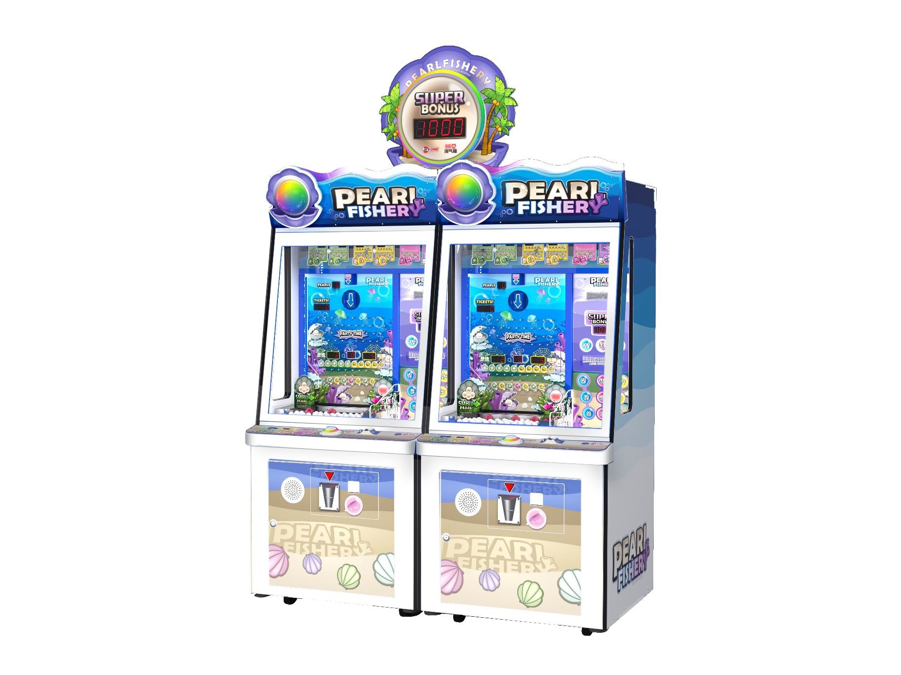 630W Push Ball Redemption Arcade Game Machine Coin Operated 110V 220V
