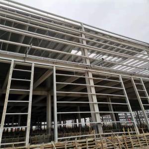 Quality Durable Industrial Steel Buildings Powder Coated Prefab Metal Building Construction wholesale