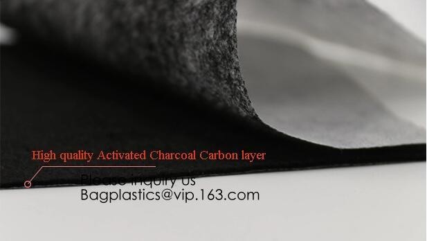 Carbon Lined Smell Proof Bags And Container With Lock,Discreet Odorless Carbon Lined Smell Proof Travel Storage Bag