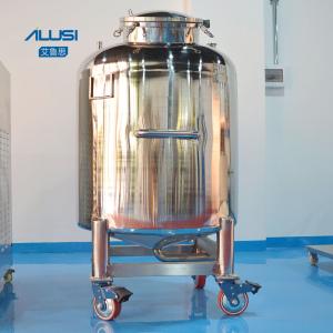 Quality 304 Stainless Steel Storage Tank For Butter Cheese Mayonnaise Flat Open wholesale