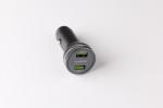 Quick Charge 3.0 Car Charger 12V Dual USB Car Charger 3.1Case Aaluminum alloy