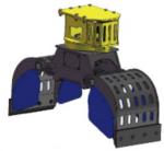 6-50ton Excavator Demolition Grapple Heavy Duty Durable Abrasion Resistant