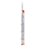 Silver Multifunction Scaffolding Household Ladder Easy Operation YQJT-KC