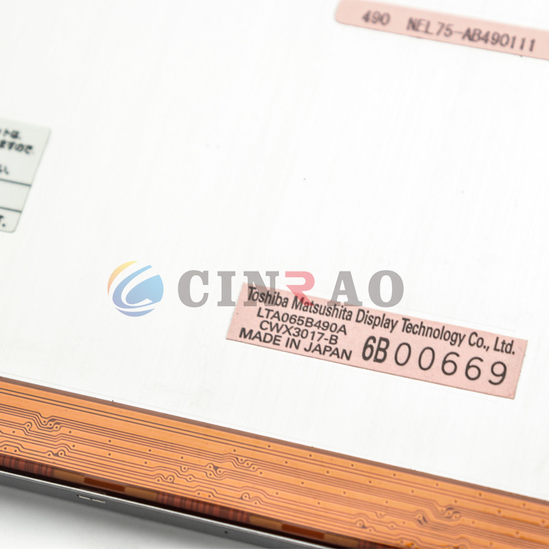 Toshiba 6.5 Inch TFT LCD Display Screen LTA065B490A Car Auto Parts Replacement