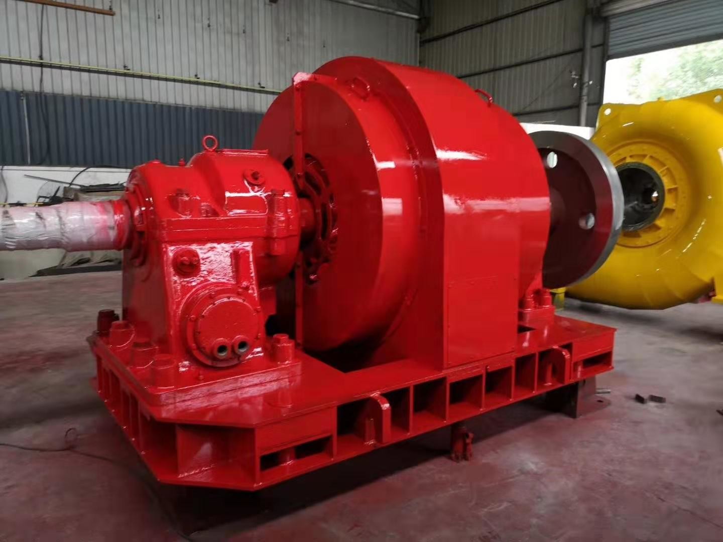 Francis Water Turbine Generator with Brushless Excitation to Generate Power