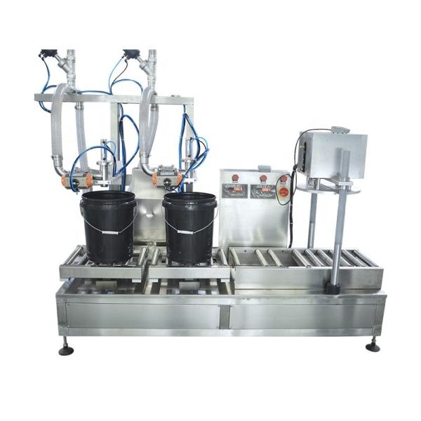 2 Heads Semi Automatic Weighing Filling Machine for Liquid/Oil/Lubricant