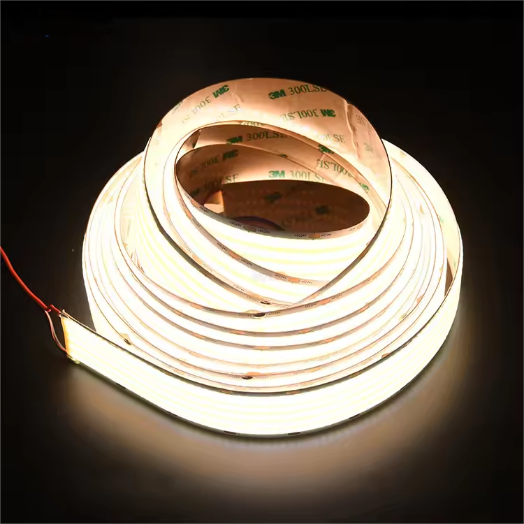 24v 30mm Flexible COB LED Strip Light with Super Wide 5 Rows 1600LEDs and CRI Ra 90