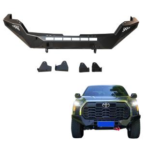 Quality Tundra Front Bumper Rear Bumper With Tire Carrier Jerrycan Holder Winch Bull Bar 20kg wholesale